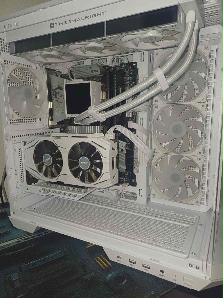 Gaming PC met of zonder monitor 2K, Computers en Software, Desktop Pc's, Zelfgebouwde PC, Virtual Reality, AMD Ryzen 5, Zo goed als nieuw