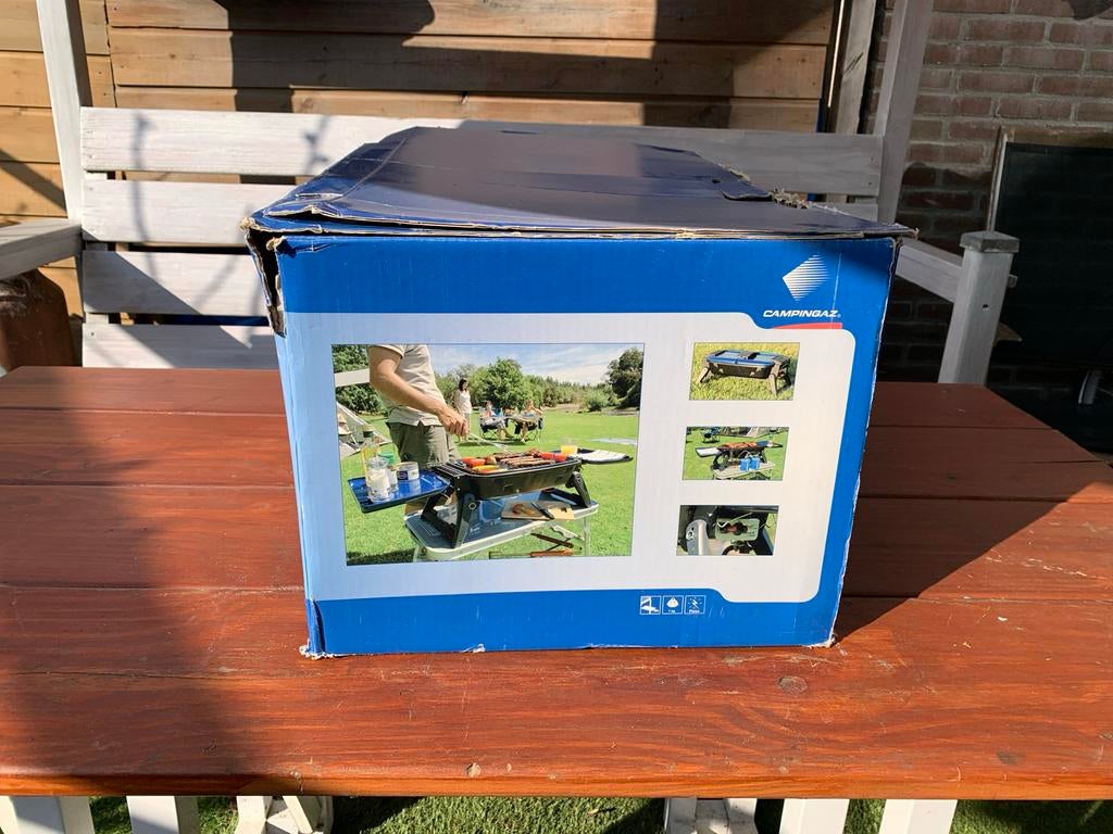 Campingaz Fargo Twin Pack Grill 4500 W, Tuin en Terras, Gasbarbecues, Gebruikt, Ophalen of Verzenden
