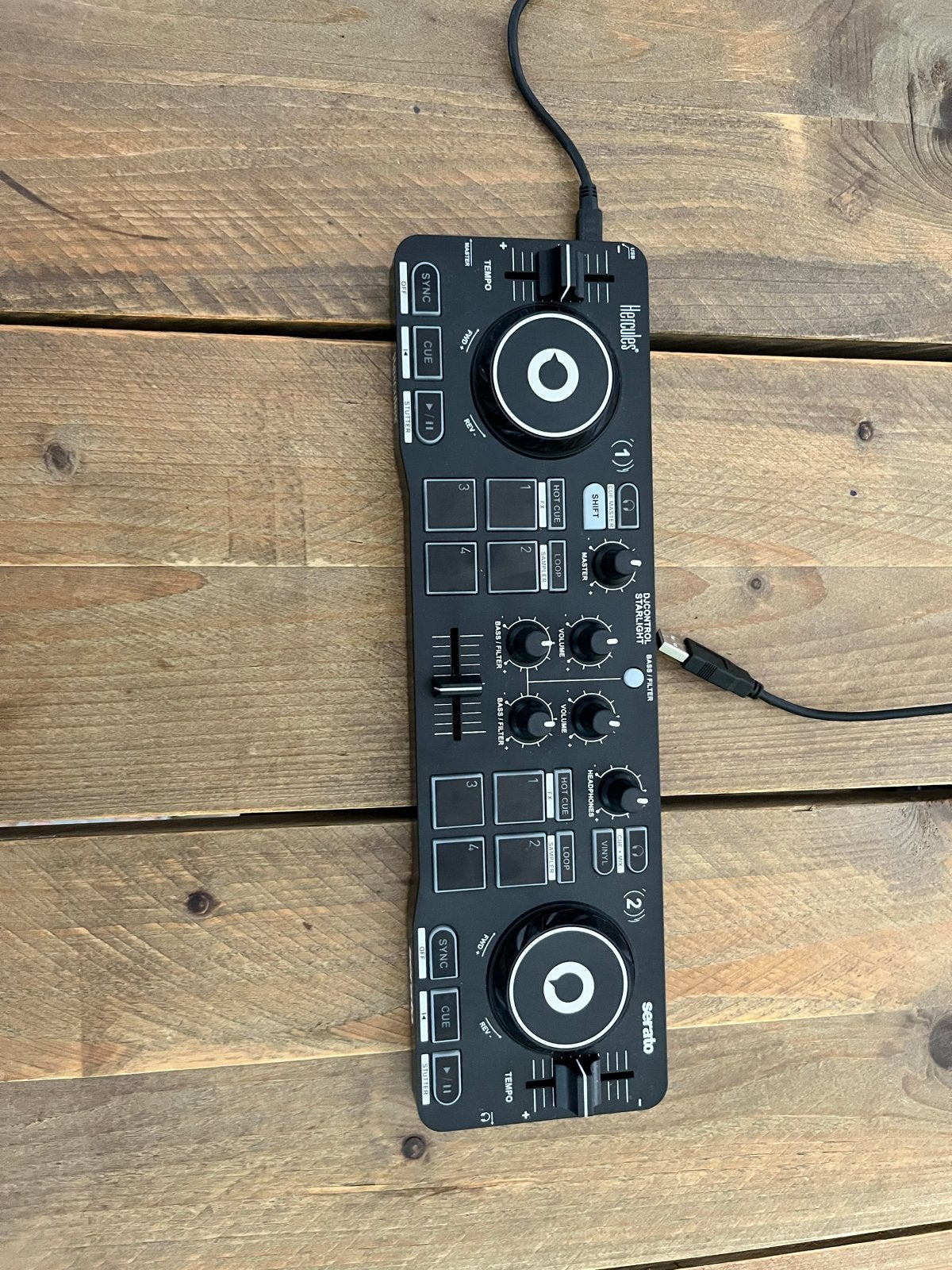 Hercules starlight DJControl, Ophalen, Zo goed als nieuw, Dj-set, Overige merken