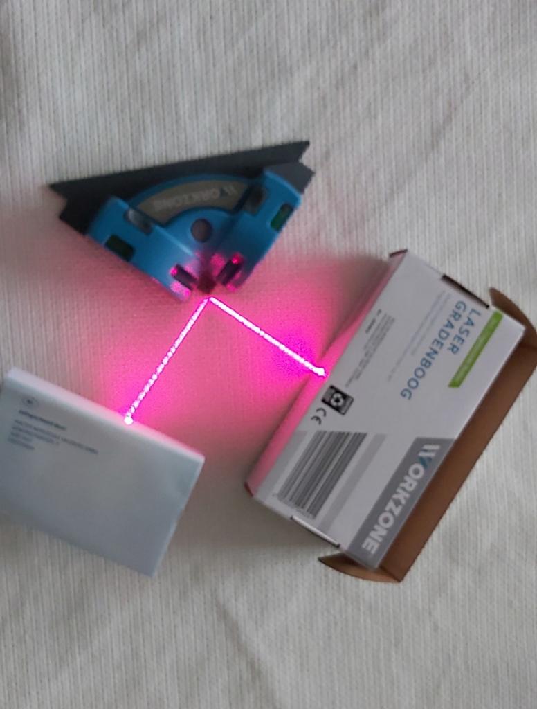 Nieuwe Workzone Laser Gradenboog - Perfect voor klussen!, Ophalen, Nieuw, Overige meters
