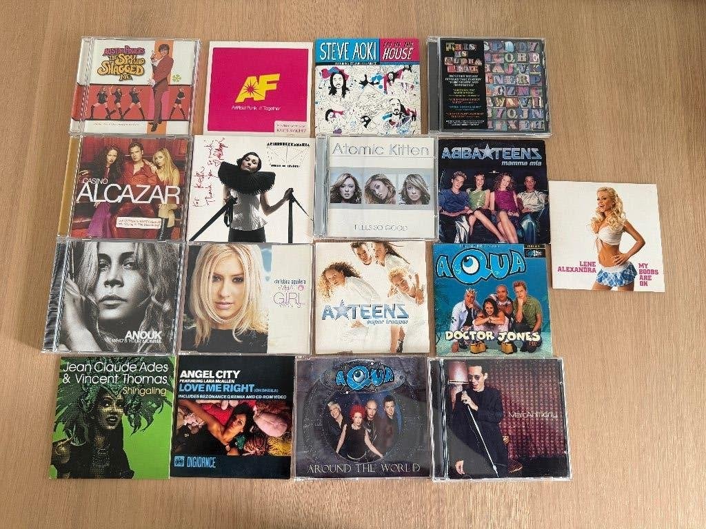 CD & Maxi Single Pop R&B Hip-Hop Dance Diverse artiesten, Gebruikt, Pop, Ophalen of Verzenden, Gesigneerd
