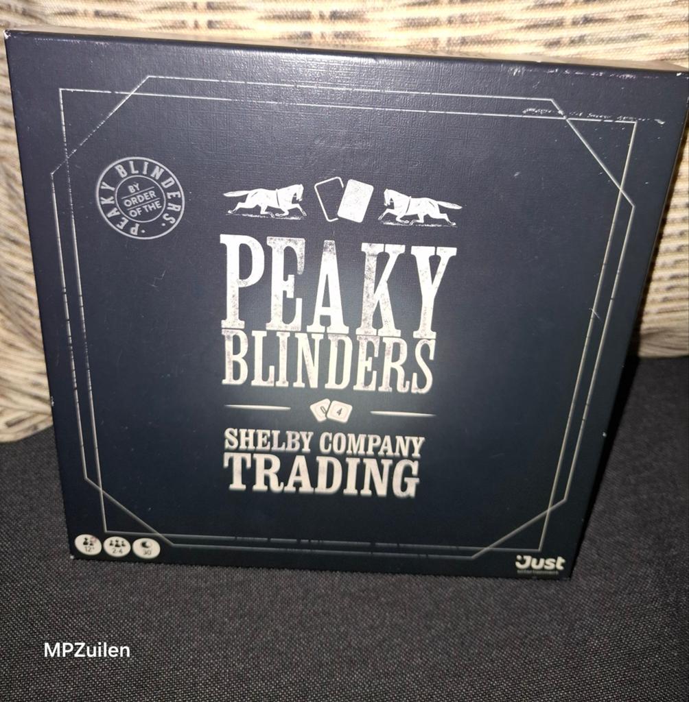 Peaky Blinders  .. Shelby Company Trading, Drie of vier spelers, Ophalen of Verzenden, Zo goed als nieuw, Just Entertainment
