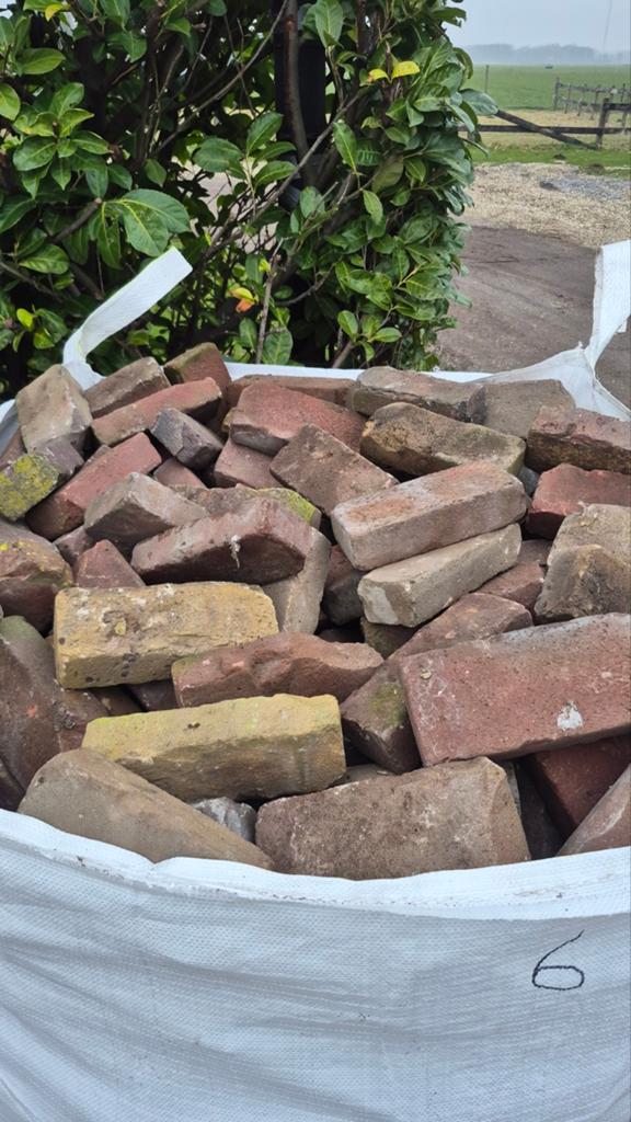 🧱✅️80M2 GEBAKKEN WAALTJES, Tuin en Terras, Ophalen of Verzenden, Gebruikt, Keramiek, Klinkers