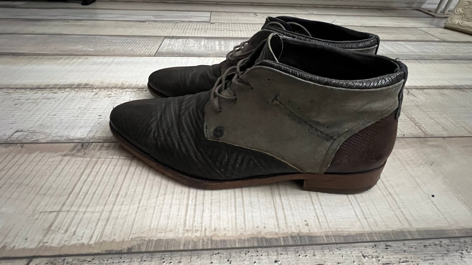 Rehab heren schoenen, Bruin, Ophalen of Verzenden, Gedragen, Veterschoenen