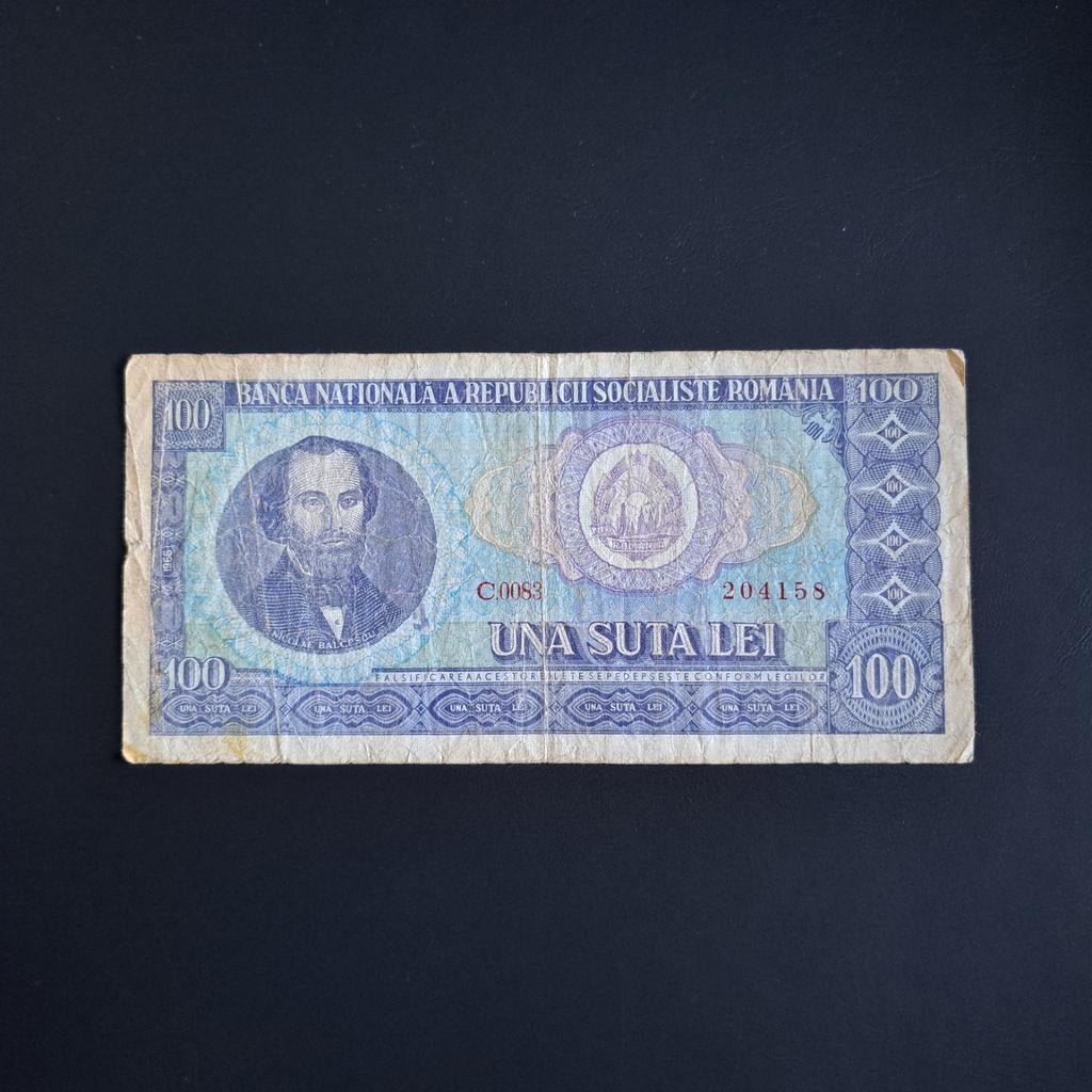 100 lei Roemenië #013, Postzegels en Munten, Bankbiljetten | Europa | Niet-Eurobiljetten, Verzenden, Overige landen, Los biljet