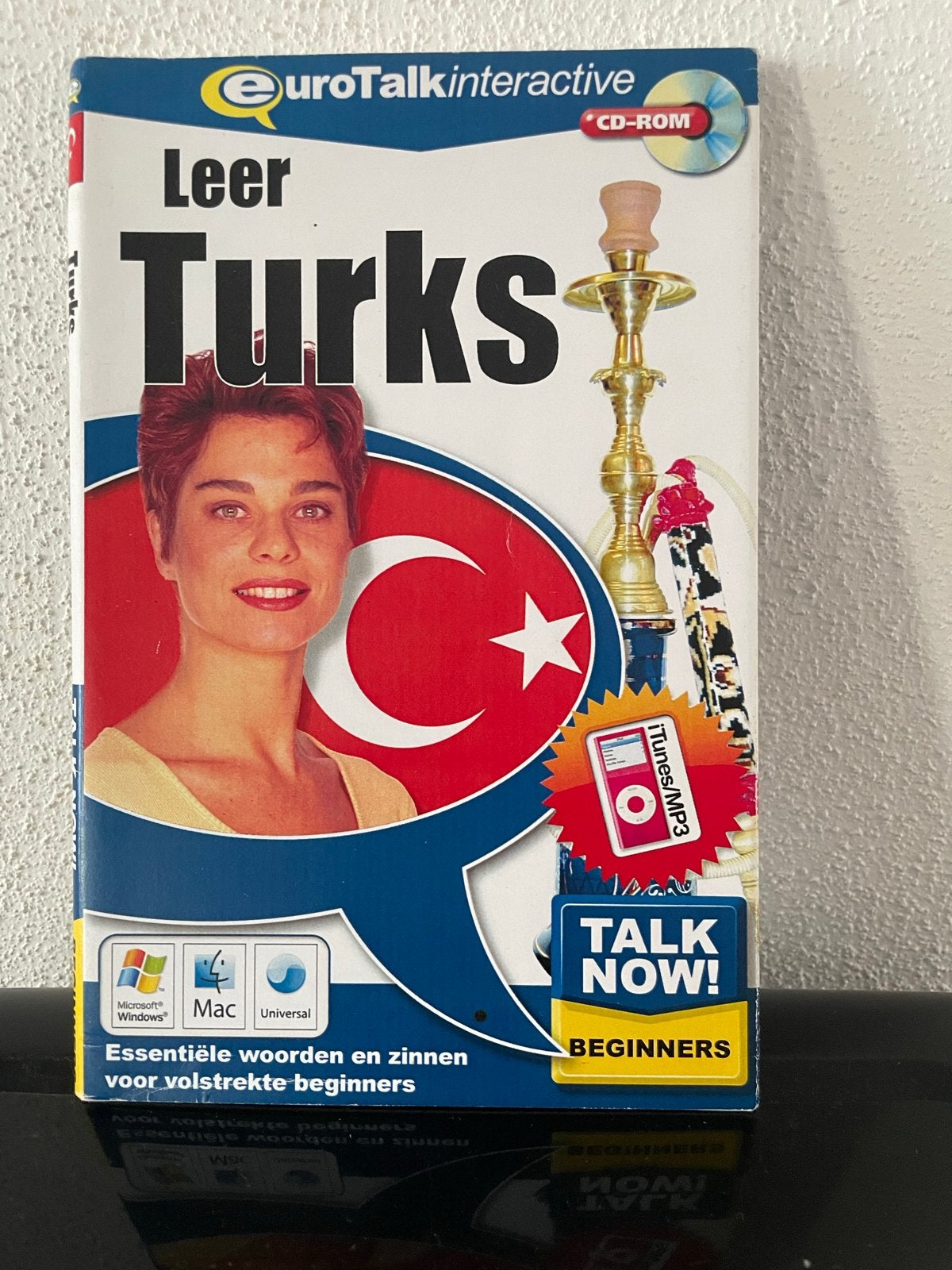 EuroTalk Leer Turks CD-ROM - Beginnerscursus, Ophalen of Verzenden, Zo goed als nieuw, Non-fictie