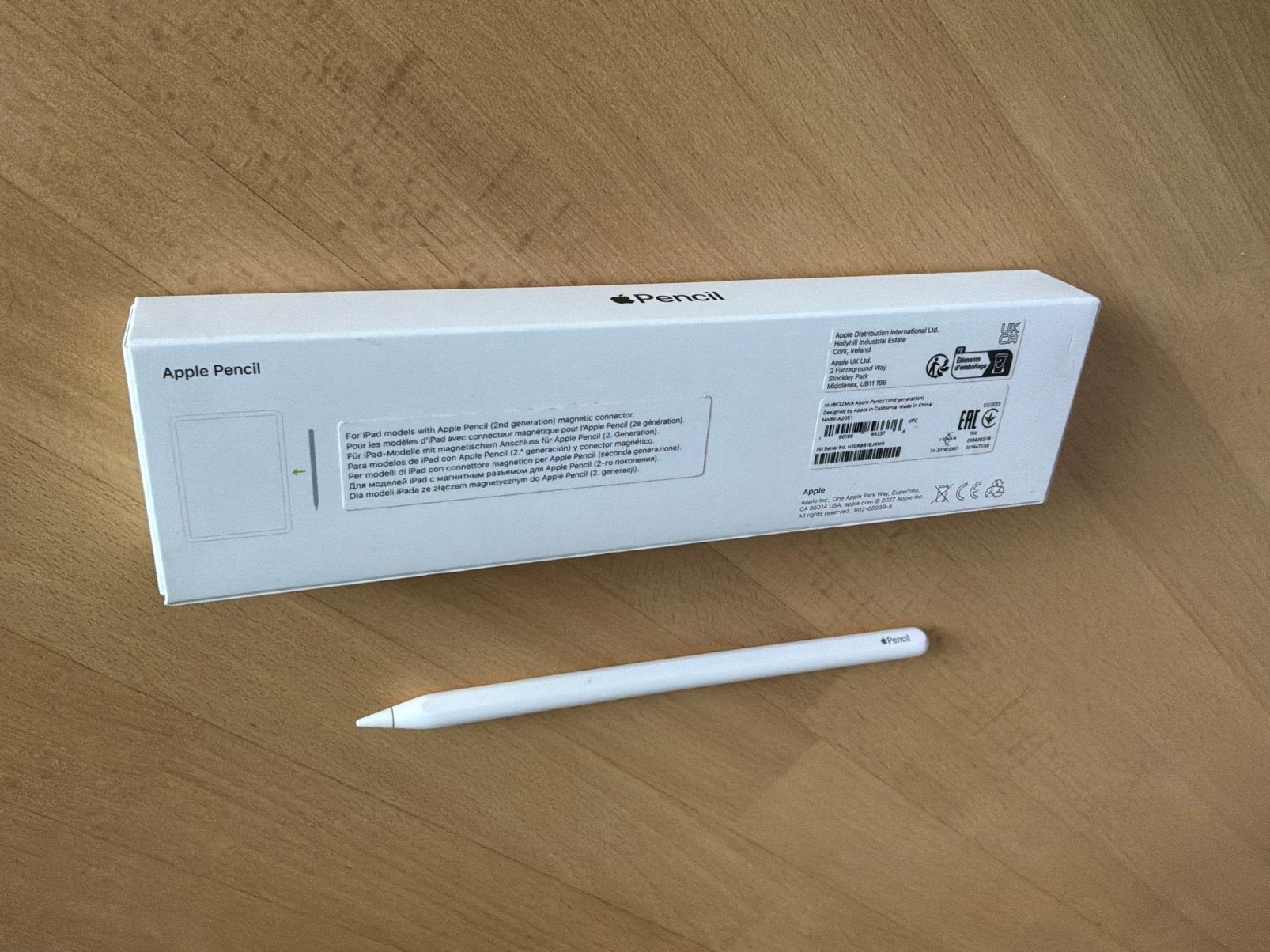 Apple pencil, 2e generatie, Telecommunicatie, Mobiele telefoons | Apple iPhone, Ophalen of Verzenden, Zo goed als nieuw