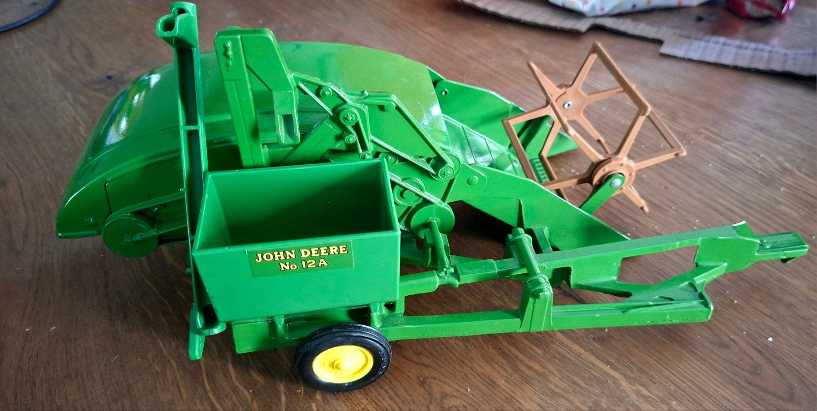John Deere Combine, Ophalen of Verzenden, Tractor of Landbouw, ERTL