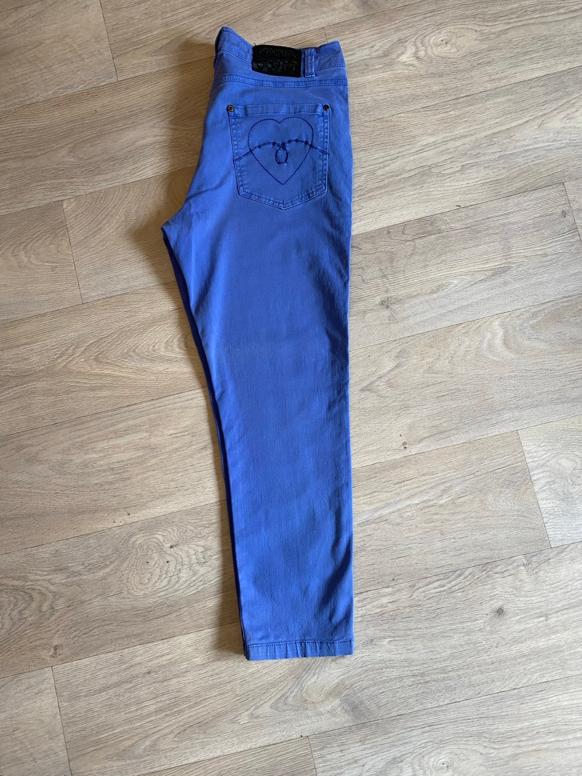 Anna Scott Driekwart Broek Maat 40 - Blauw, Maat 38/40 (M), Blauw, Ophalen of Verzenden, Driekwart