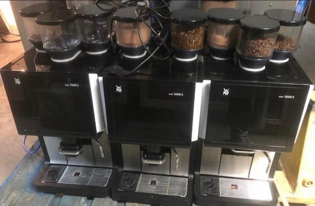 Partij Wmf 1500s Koffiemachines, Witgoed en Apparatuur, Koffiezetapparaten, 10 kopjes of meer, Ophalen, Gebruikt, Koffiemachine