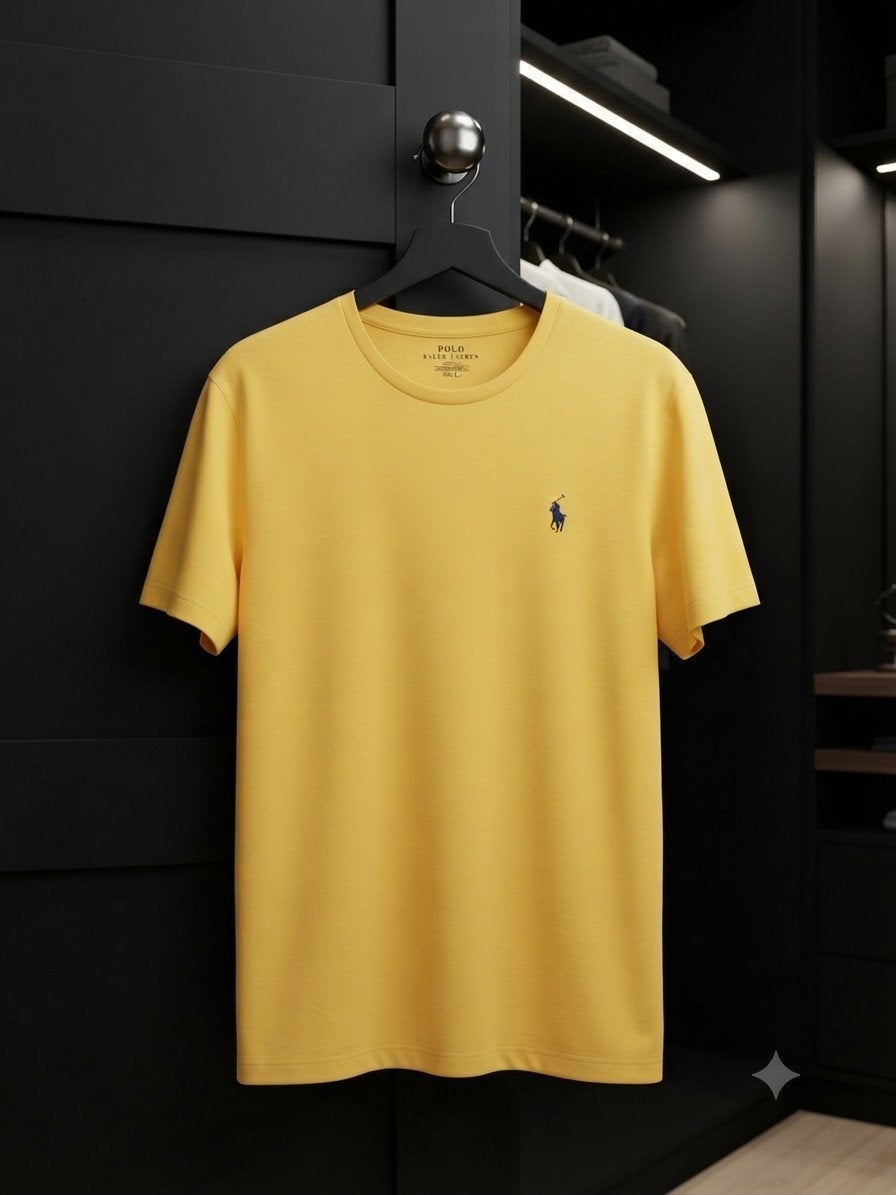 Polo Ralph Lauren T-shirt Geel Maat XXL, Geel, Overige maten, Ophalen of Verzenden, Polo Ralph Lauren