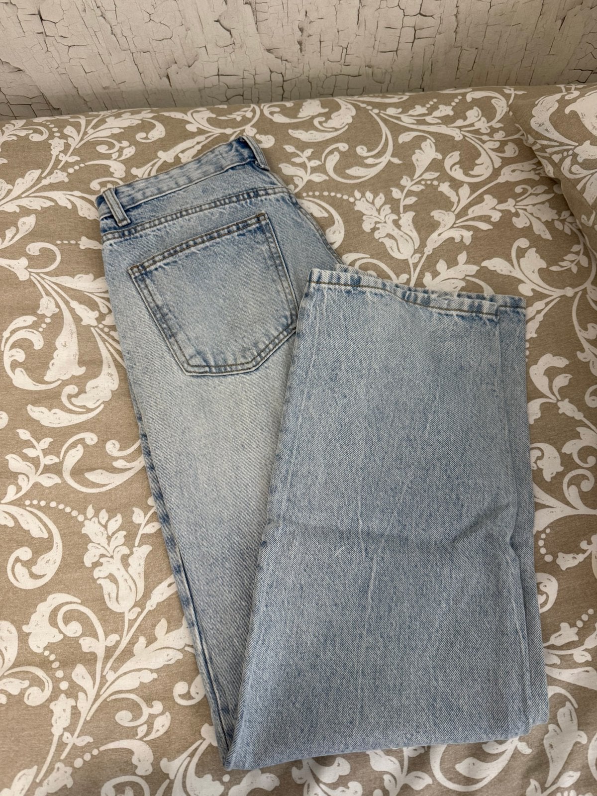 Pull and Bear Jeans voor dames Lichtblauw, Ophalen of Verzenden, Zo goed als nieuw, Blauw, Overige jeansmaten