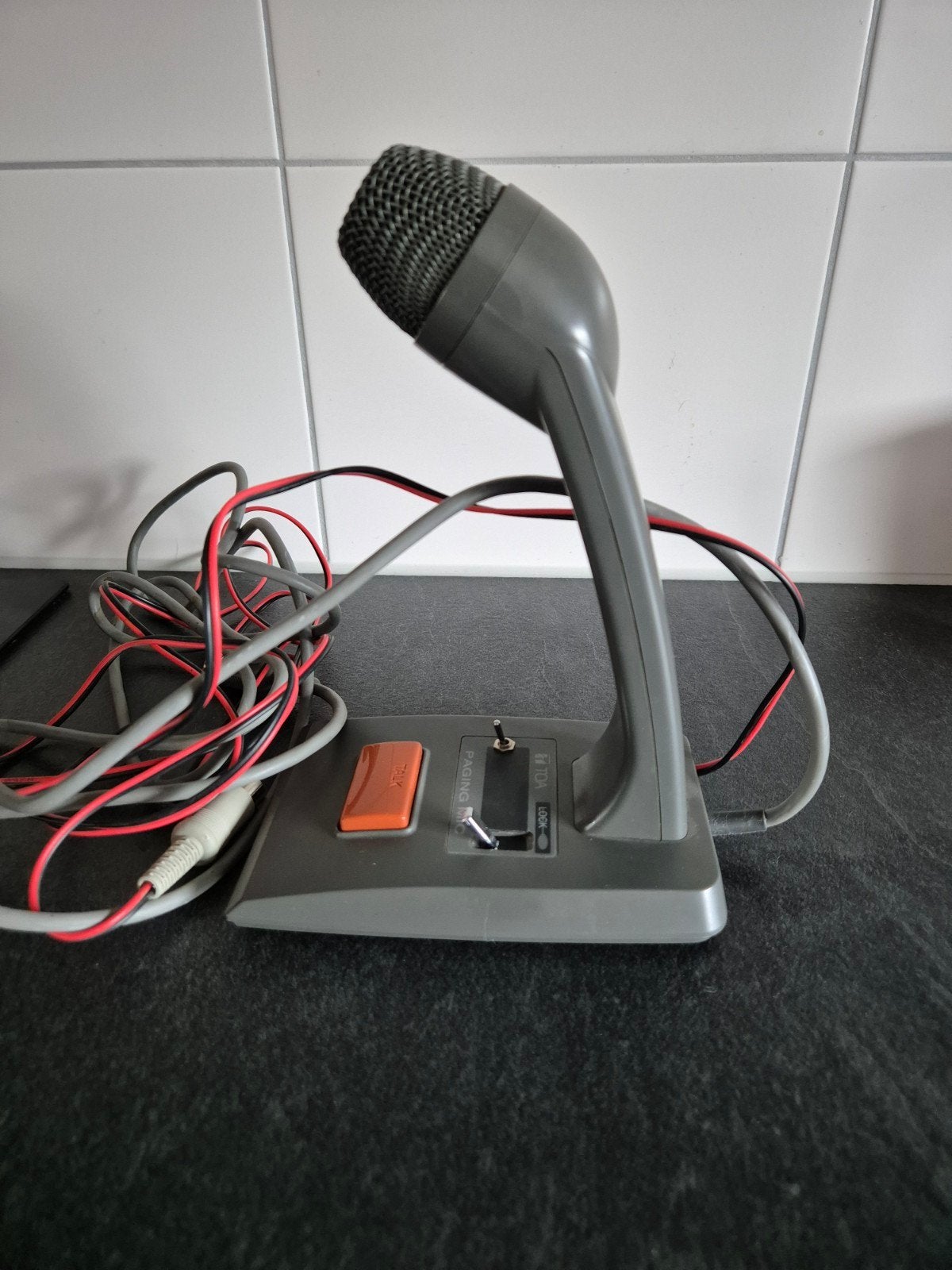TOA PM-660D desktopmicrofoon, Telecommunicatie, Zenders en Ontvangers, Ophalen of Verzenden, Zo goed als nieuw