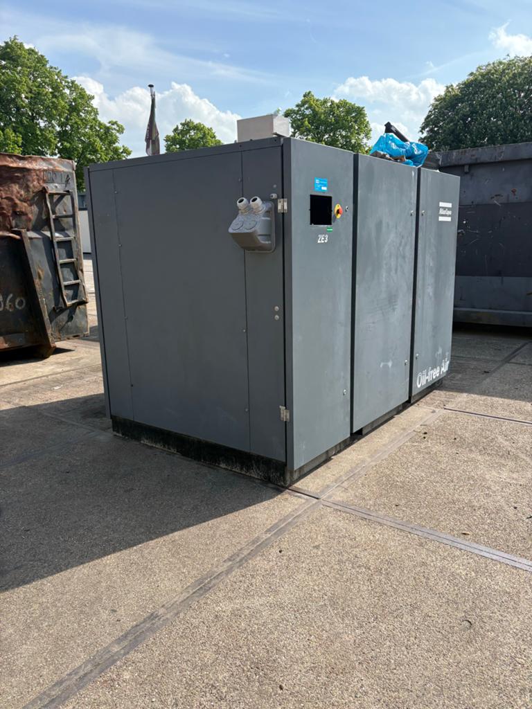 Atlas Copco ZE3 Olievrije Luchtcompressor, Ophalen