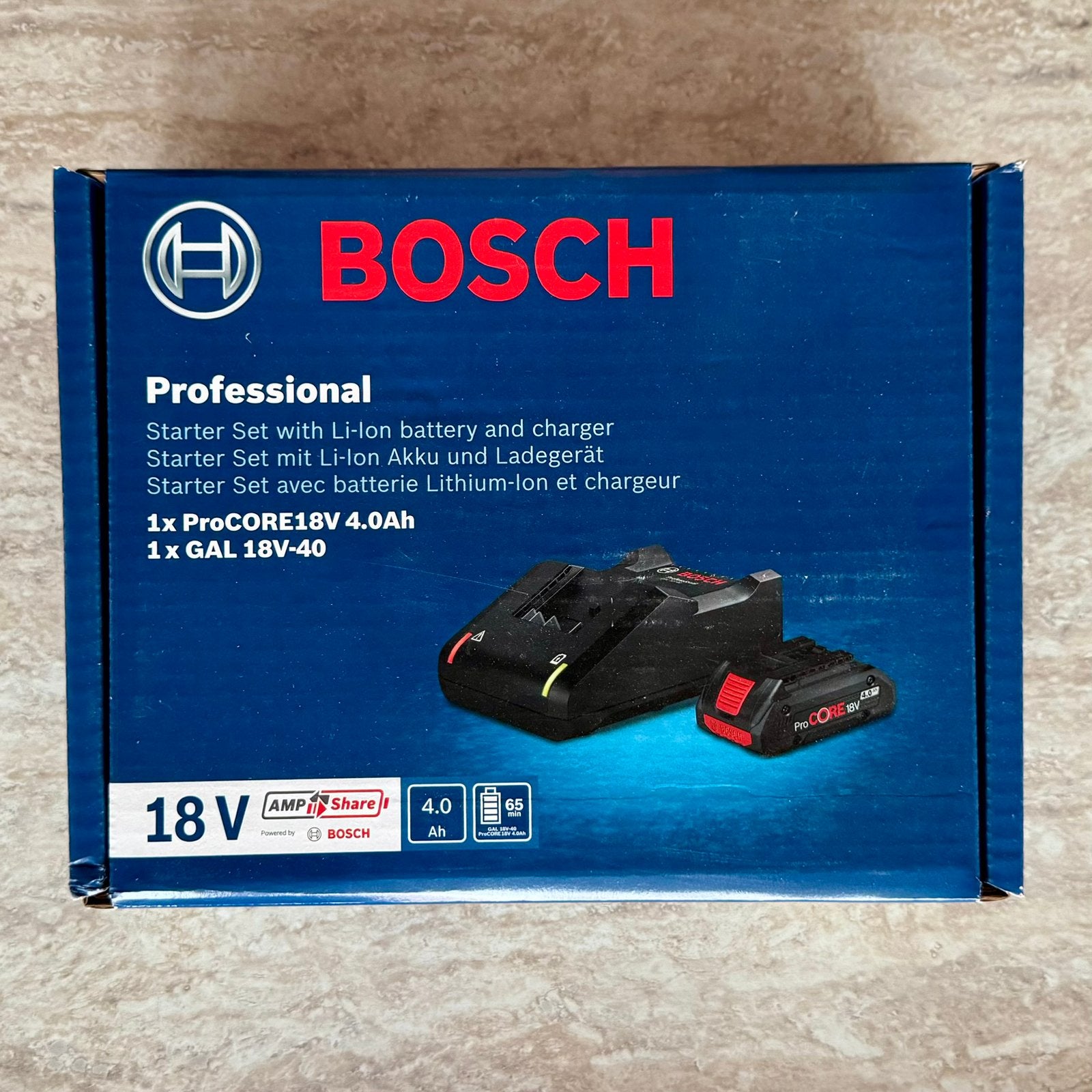 Accu starter set Bosch, Ophalen of Verzenden, Nieuw