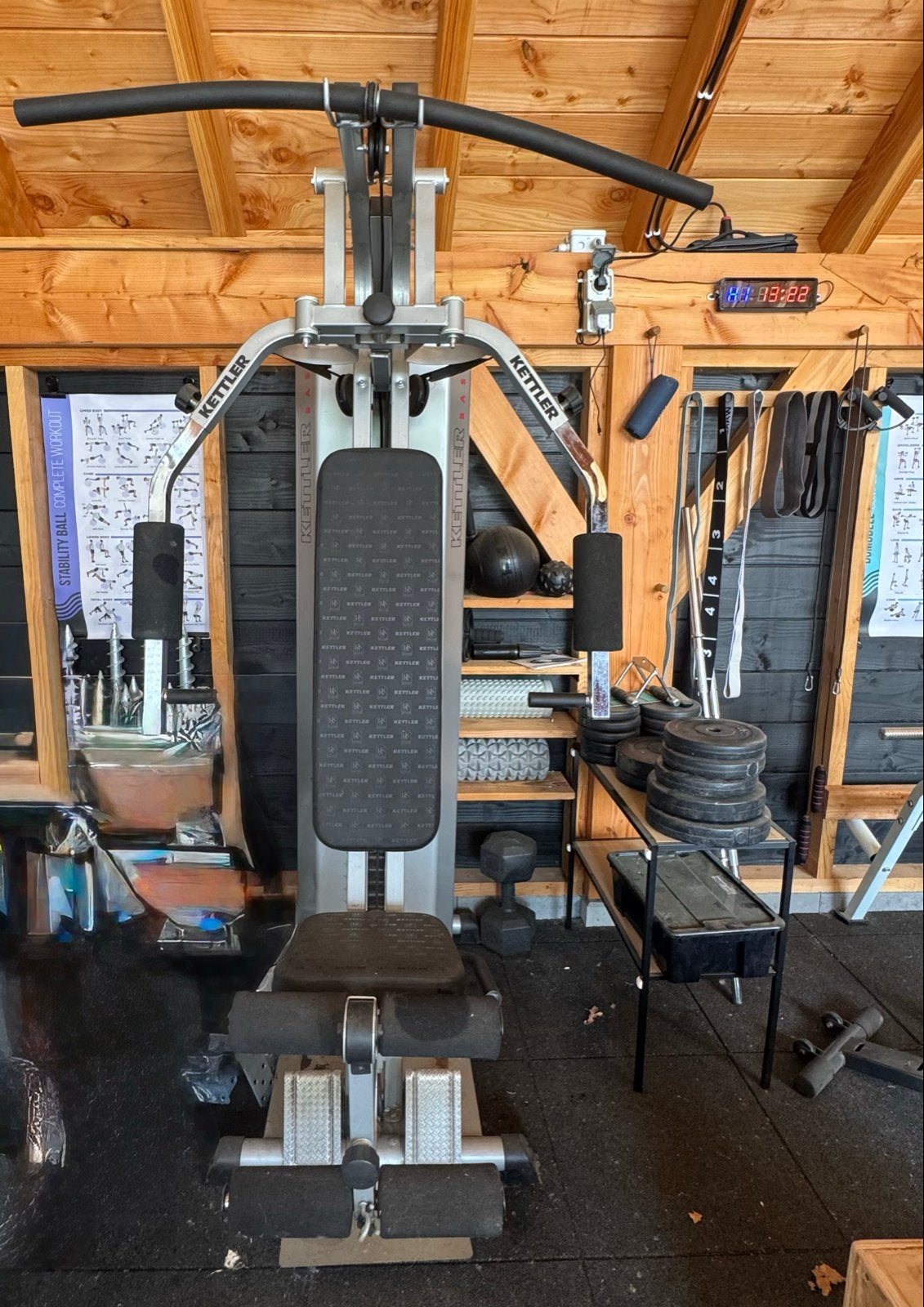 Kettler Basic Krachtstation - Complete Home Gym, Ophalen, Gebruikt, Krachtstation, Armen