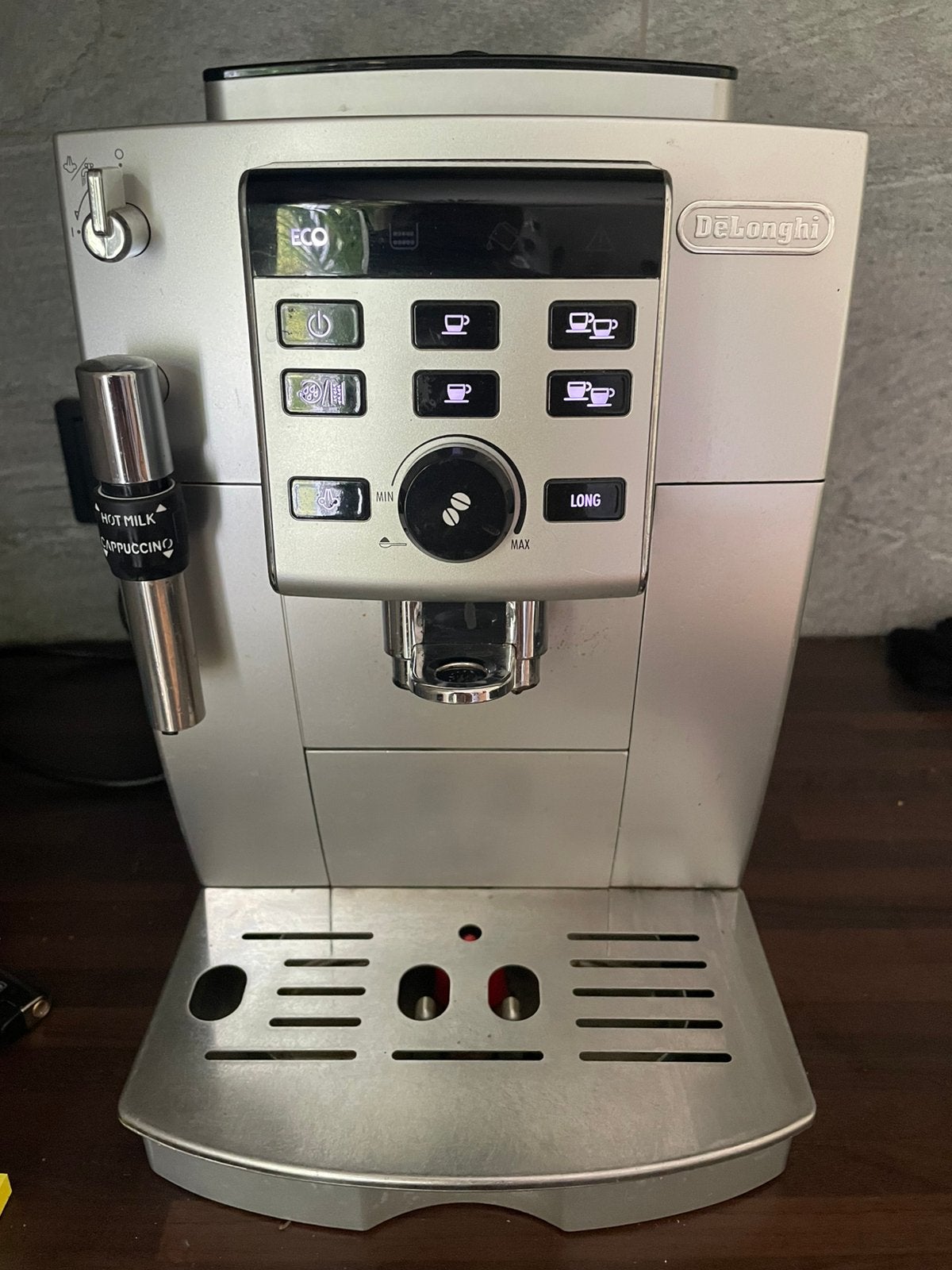 Te Koop DeLonghi koffiemachine, Ophalen, Gebruikt, De'Longhi, Koffiebonen