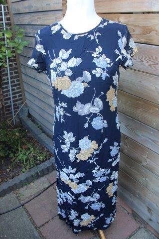 Jurk blauw Laura Ashley mt 36 Vaste prijs, Blauw, Ophalen of Verzenden, Zo goed als nieuw, Knielengte