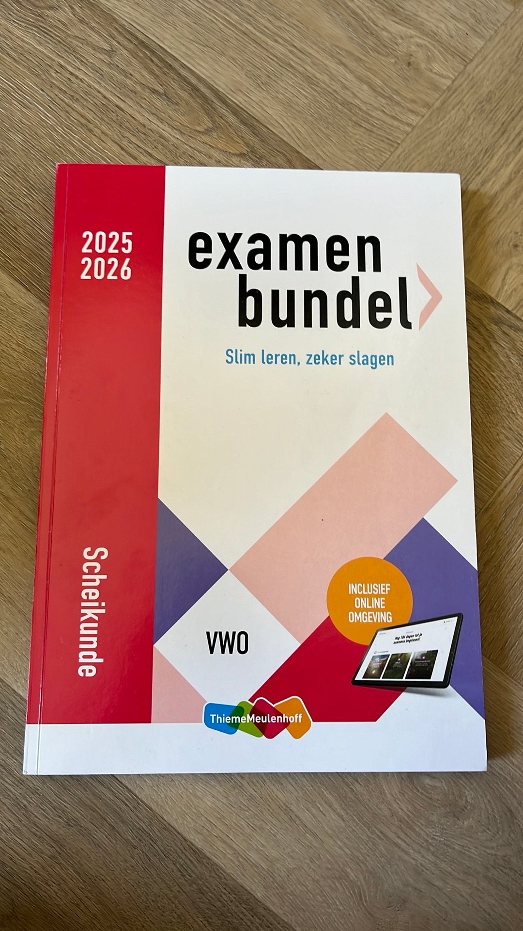 Examenbundel Scheikunde vwo 2025-2026, Boeken, Ophalen of Verzenden, Zo goed als nieuw, VWO, Scheikunde