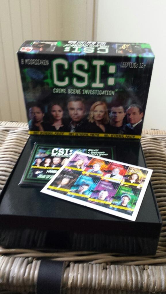 Nieuw bordspel CSI. Bekend van tv. Nieuw in doos., Hobby en Vrije tijd, Drie of vier spelers, Ophalen, Nieuw, Reisspel