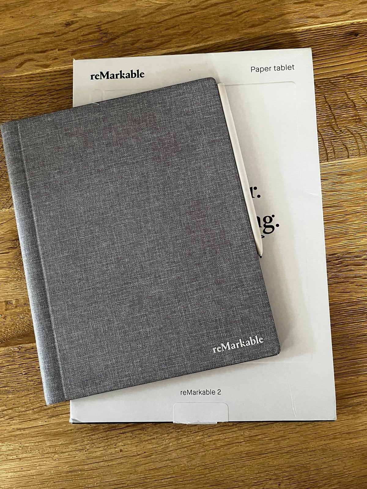 Remarkable 2 Paper Tablet met Folio en extra pen, 8 GB, Touchscreen, Ophalen of Verzenden, Zo goed als nieuw