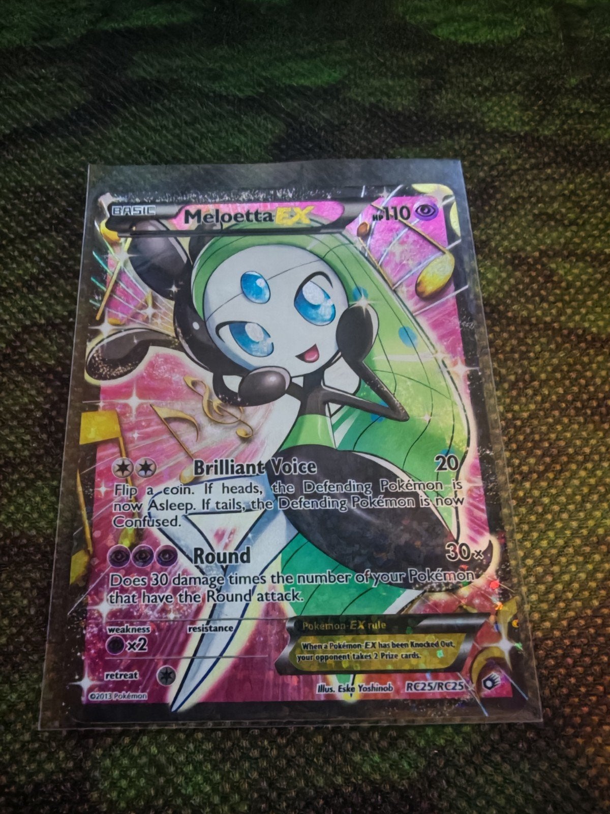 Meloetta EX RC25/RC25, Verzamelen, Poesieplaatjes, Ophalen of Verzenden
