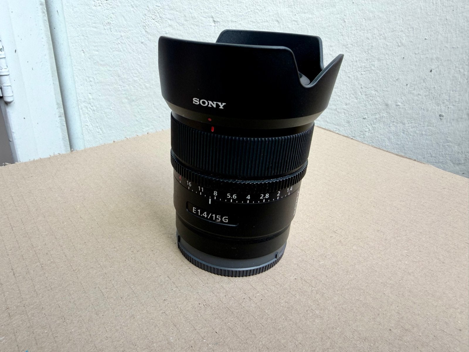 Sony E 15mm F1.4 G groothoeklens, Ophalen, Sony E-mount, Sony, Autofocus