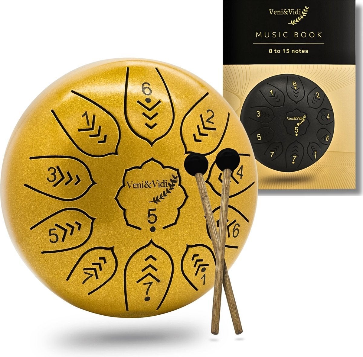 Veni & Vidi Tongue Drum - Handpan Complete Set | nu €39,99, Overige merken, Onbekend, Nieuw, Veni & Vidi