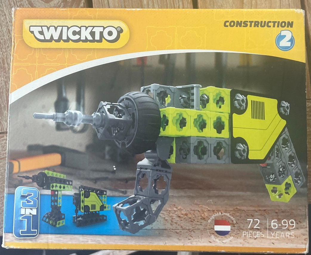 Twickto Construction 2 Bouwset, Ophalen of Verzenden, Zo goed als nieuw, Overige merken