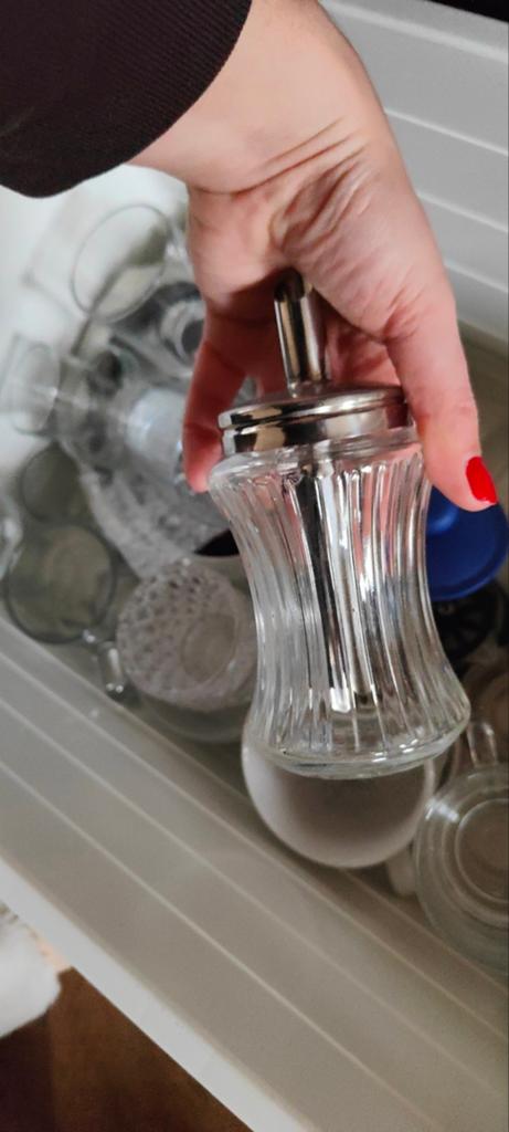 Suiker dispenser restaurant diner kwaliteit vintage, Ophalen of Verzenden