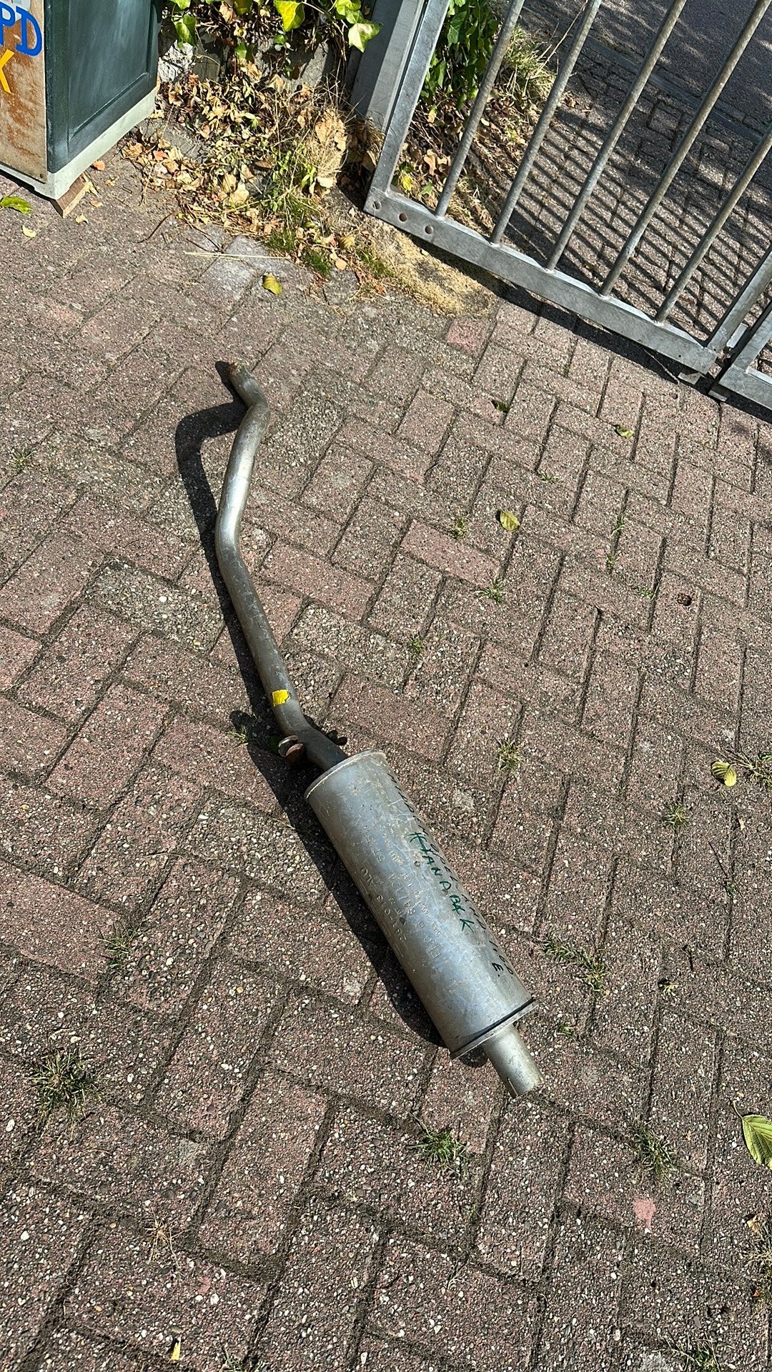 Middenpijp opel kadett d,e 1.6, Auto-onderdelen, Uitlaatsystemen, Ophalen, Nieuw, Opel