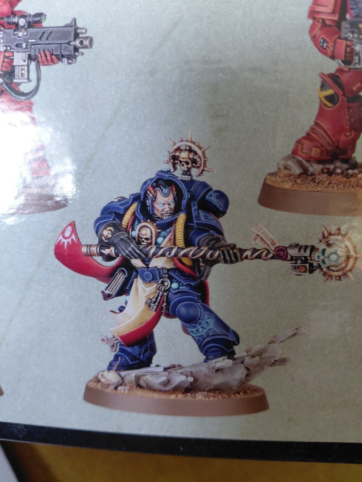 Warhammer 40K Space Marine Librarian  (op sprue), Figuurtje(s), Nieuw, Ophalen of Verzenden, Warhammer 40000