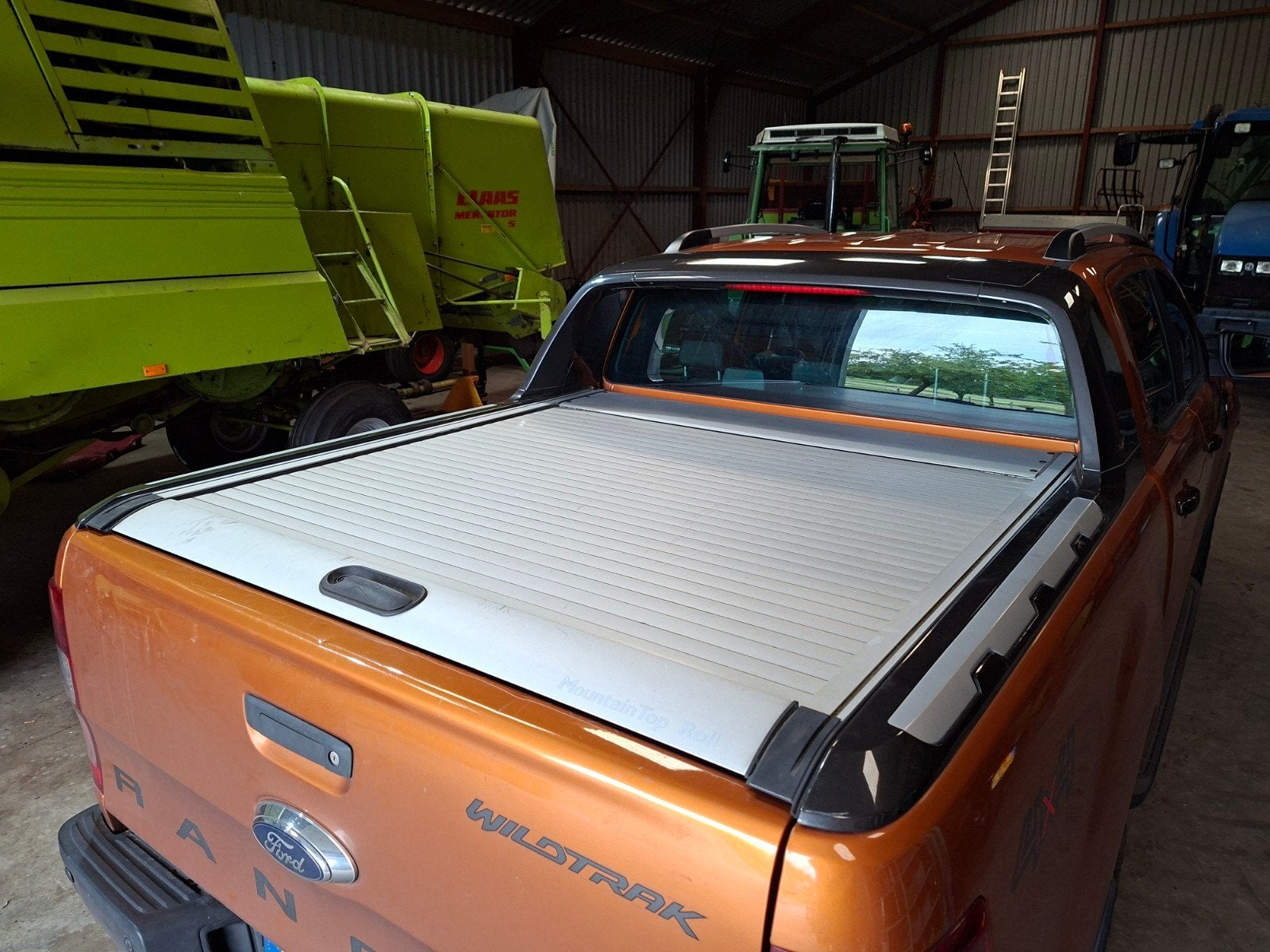 MountainTop Roll cover DoubleCab Ford Ranger, Auto diversen, Ophalen, Gebruikt