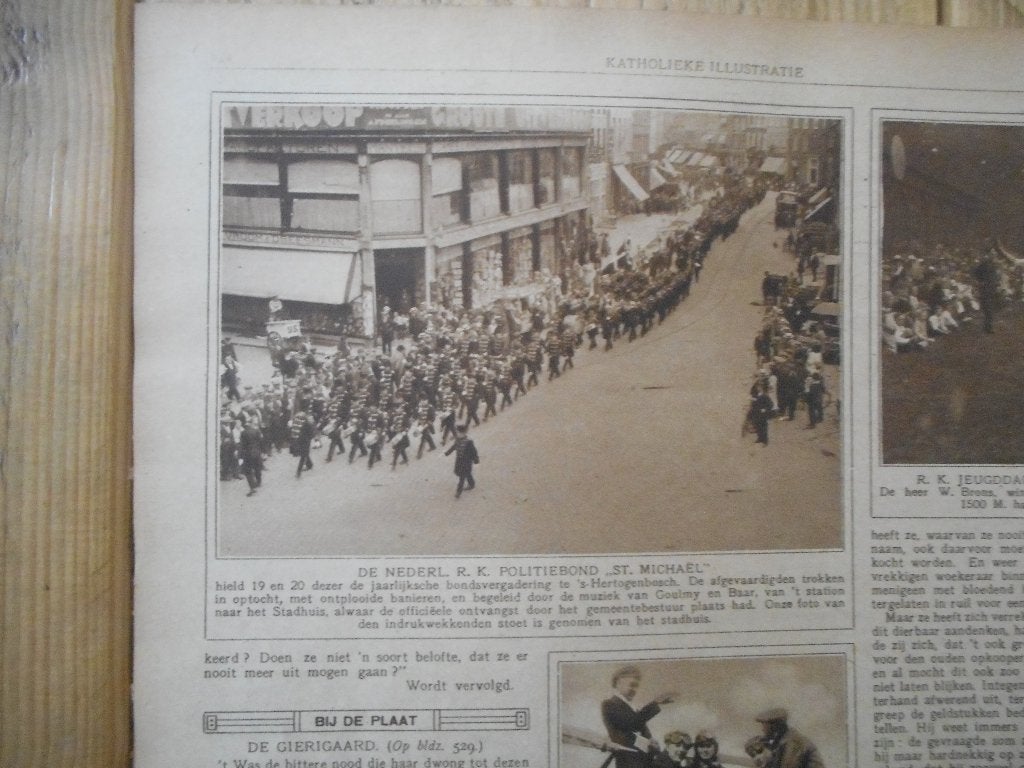 's-Hertogenbosch. Muziekkorps Goulmy & Baar. 18923., Verzamelen, Ophalen of Verzenden, 1920 tot 1940, Nederland, Knipsel(s)