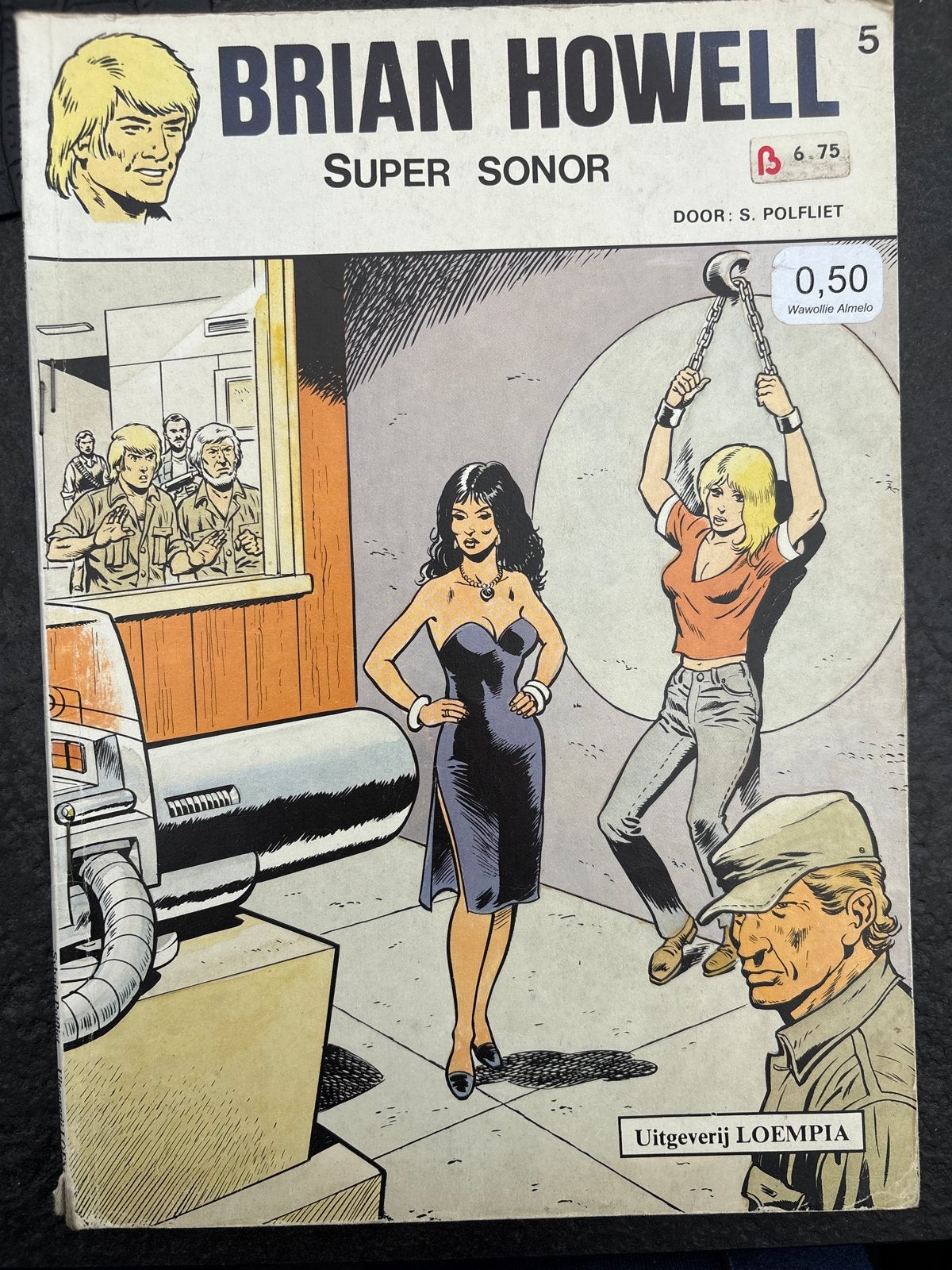 Brian Howell - Super Sonor (Uitgeverij Loempia), Eén stripboek, Ophalen of Verzenden, Gelezen