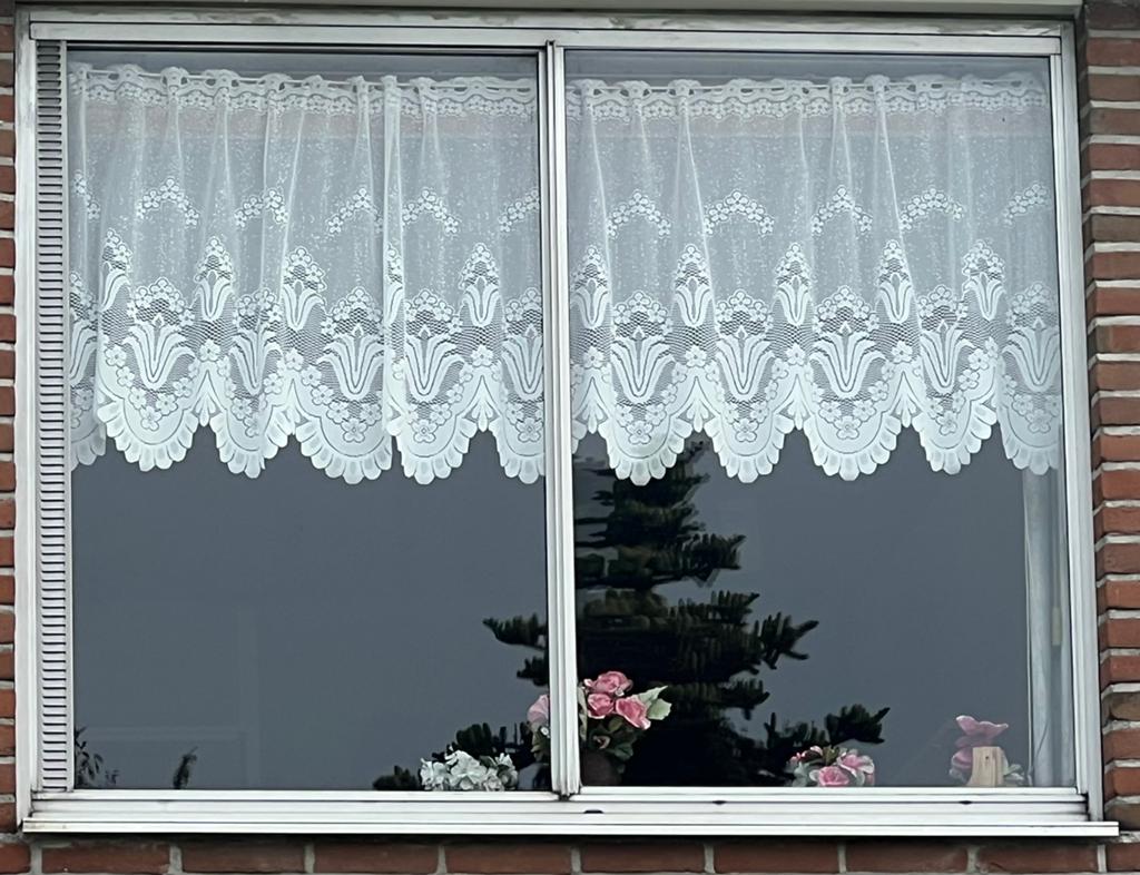 Mooi gebruikt kozijn met dubbel glas te koop, Doe-het-zelf en Verbouw, Glas en Ramen, Ophalen, Minder dan 80 cm, Gevelraam of Ruit
