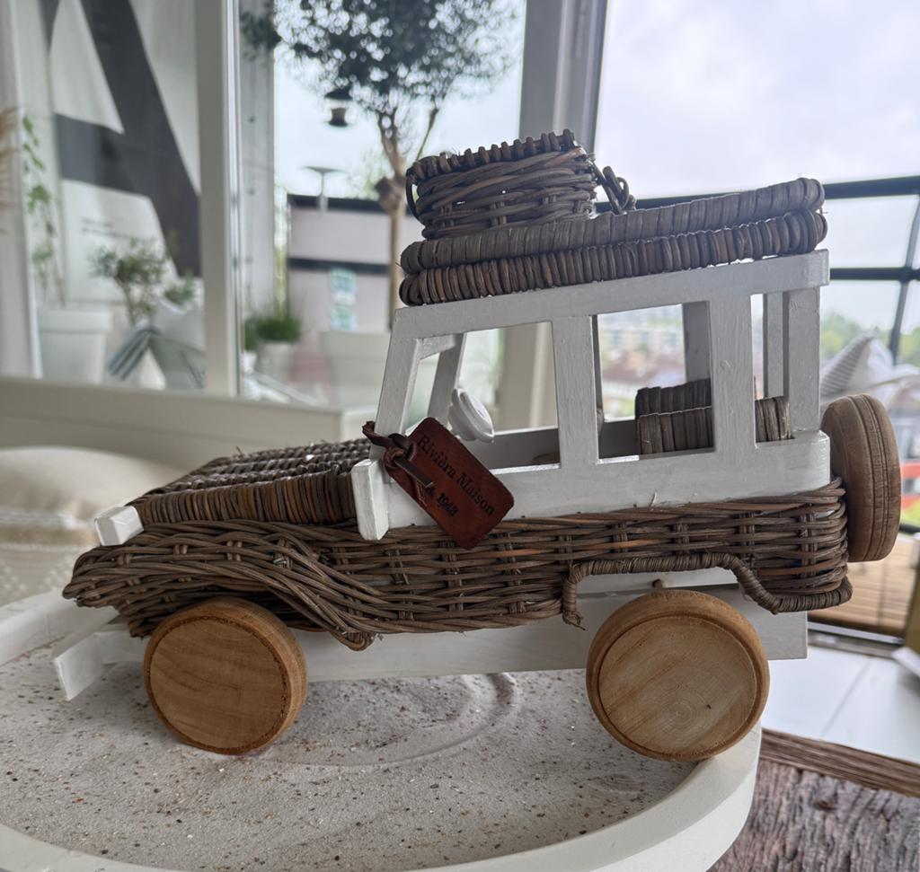Rivièra Maison Rustic Rattan Desert Jeep, Overige materialen, Boho, Nieuw, Ophalen of Verzenden