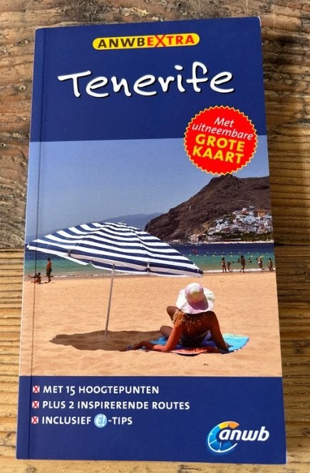 ANWB eXtra reisgids Tenerife met grote kaart, Europa, Ophalen of Verzenden, Reisgids of -boek, ANWB