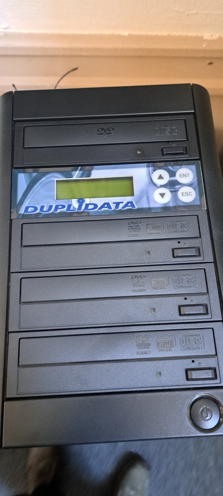 DupliDATA DVD/CD Duplicator - 1 naar 3 brander, Ophalen