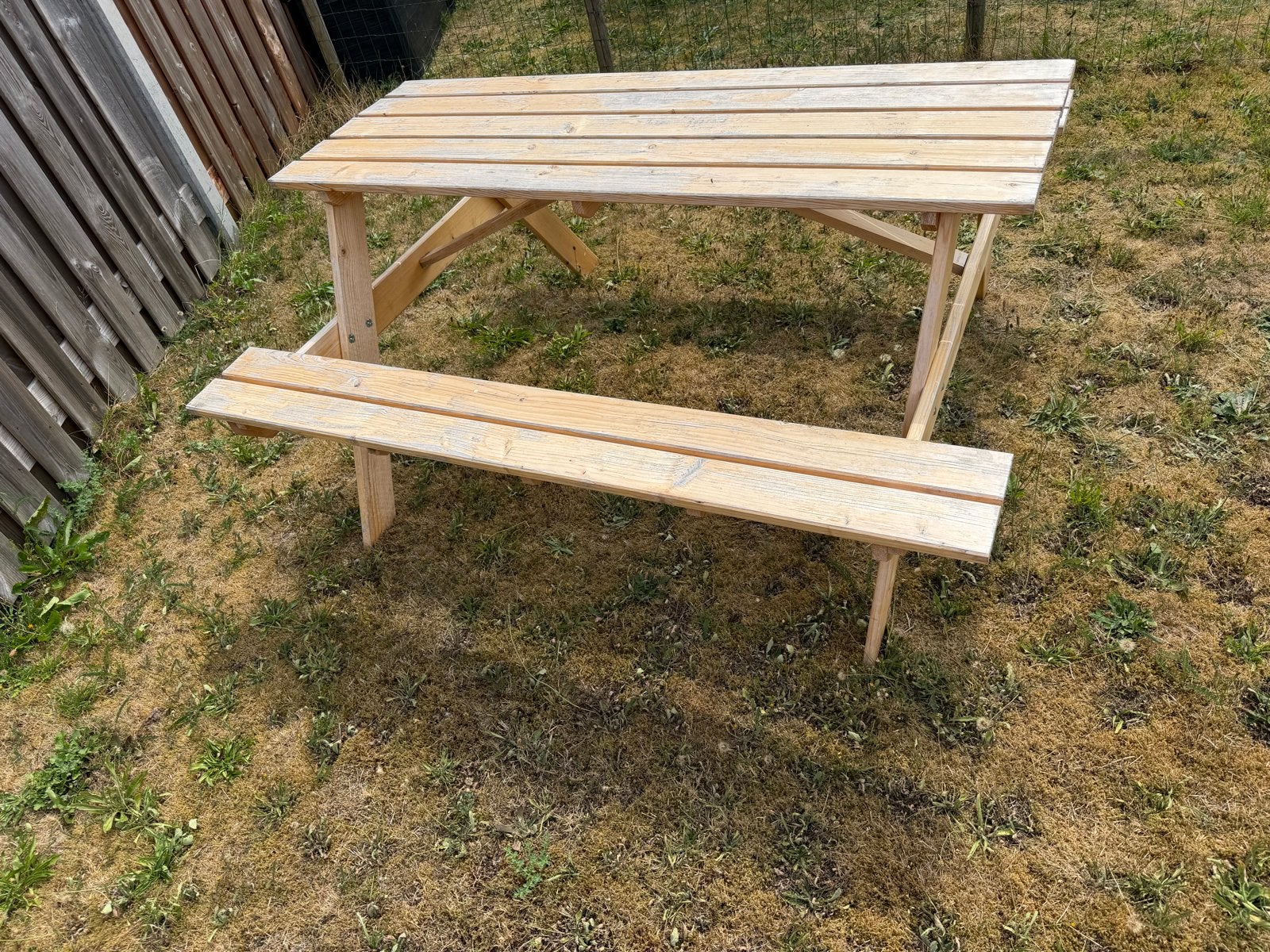 Houten picknicktafel voor kinderen - Zo goed als nieuw, Zo goed als nieuw, Rechthoekig, Hout, Ophalen