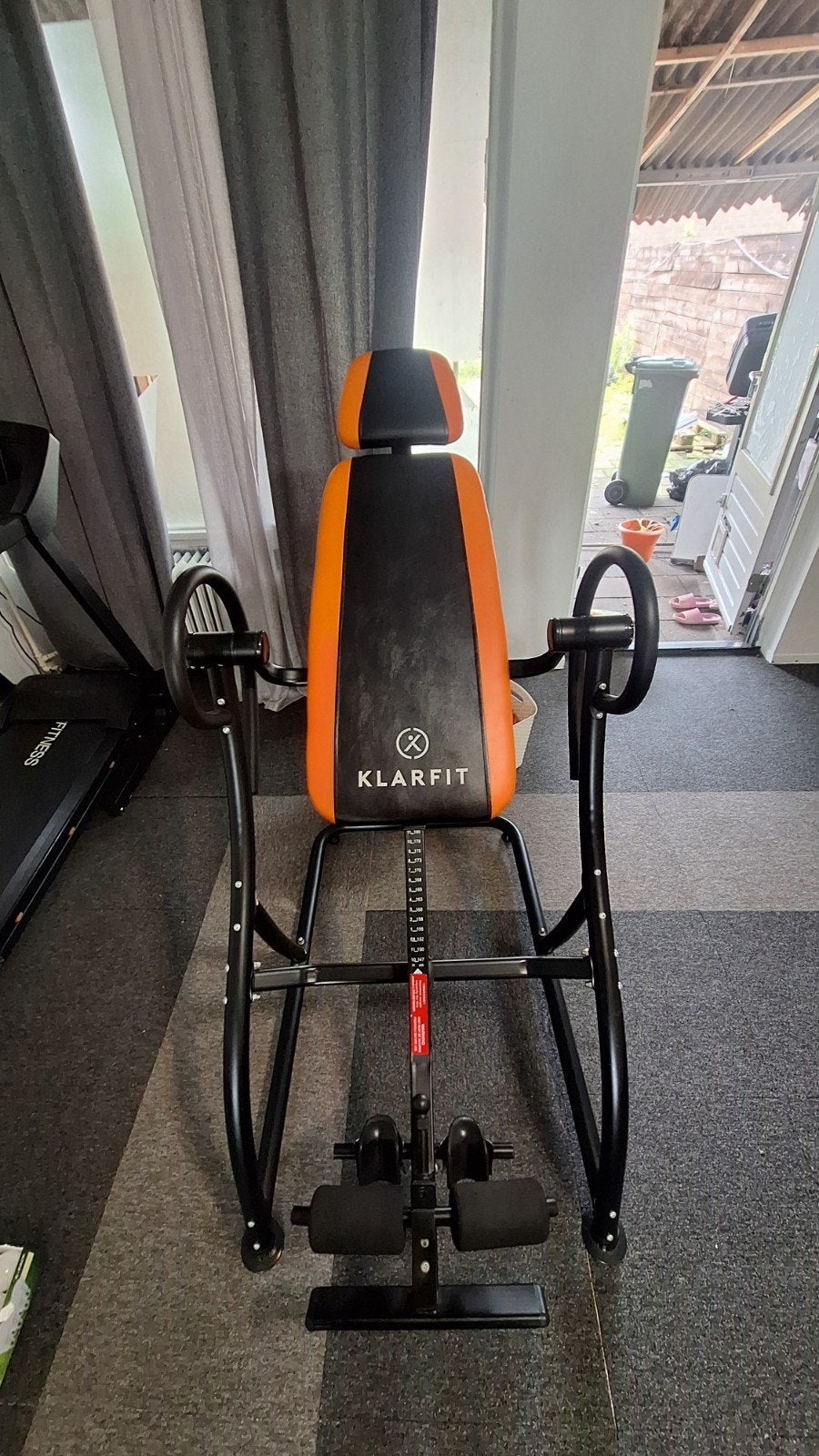 Klarfit Inversiebank - Rugtrainer voor rugpijn, Buik, Overige typen, Ophalen of Verzenden, Zo goed als nieuw