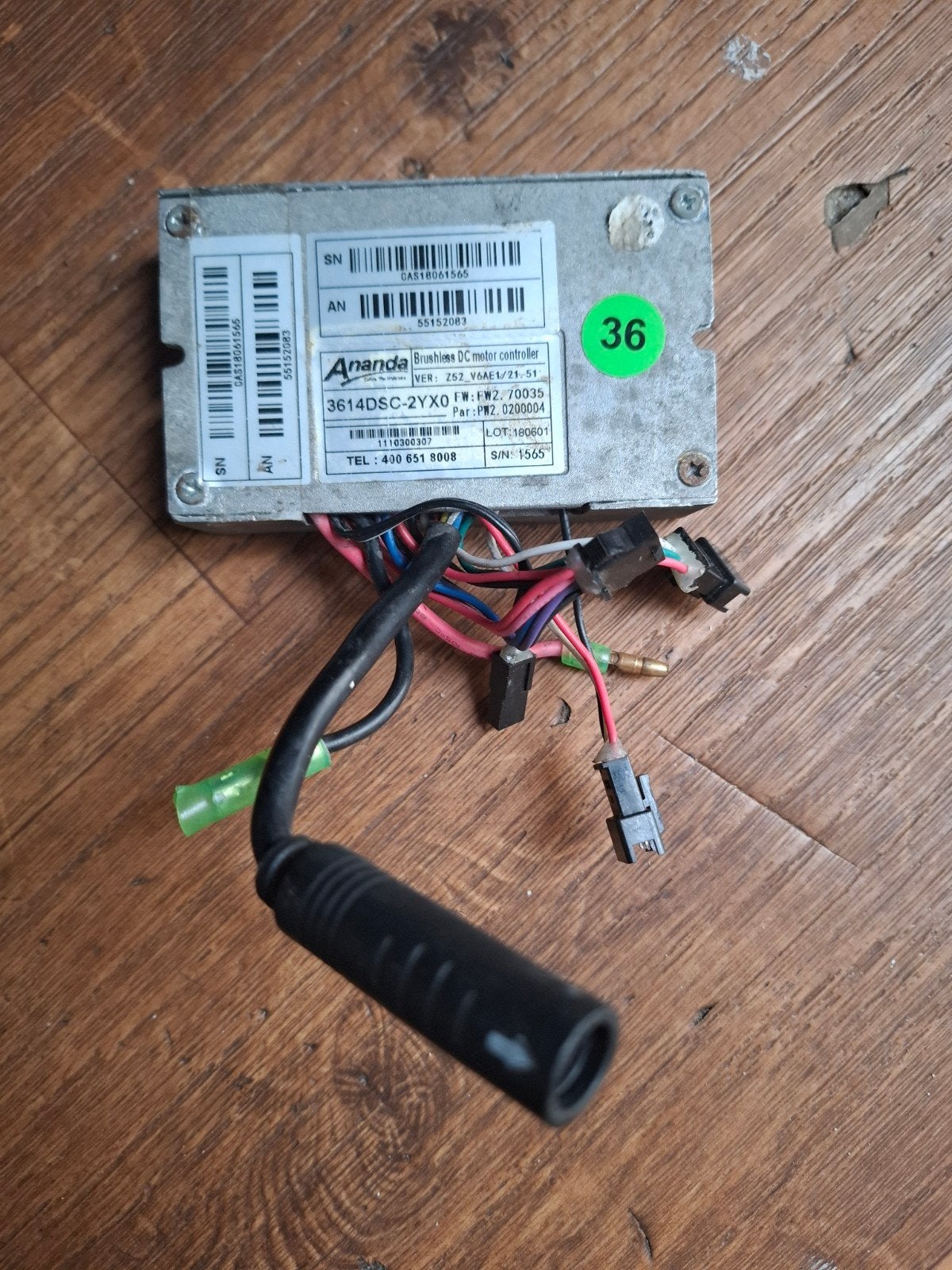 Ananda controller, Ophalen