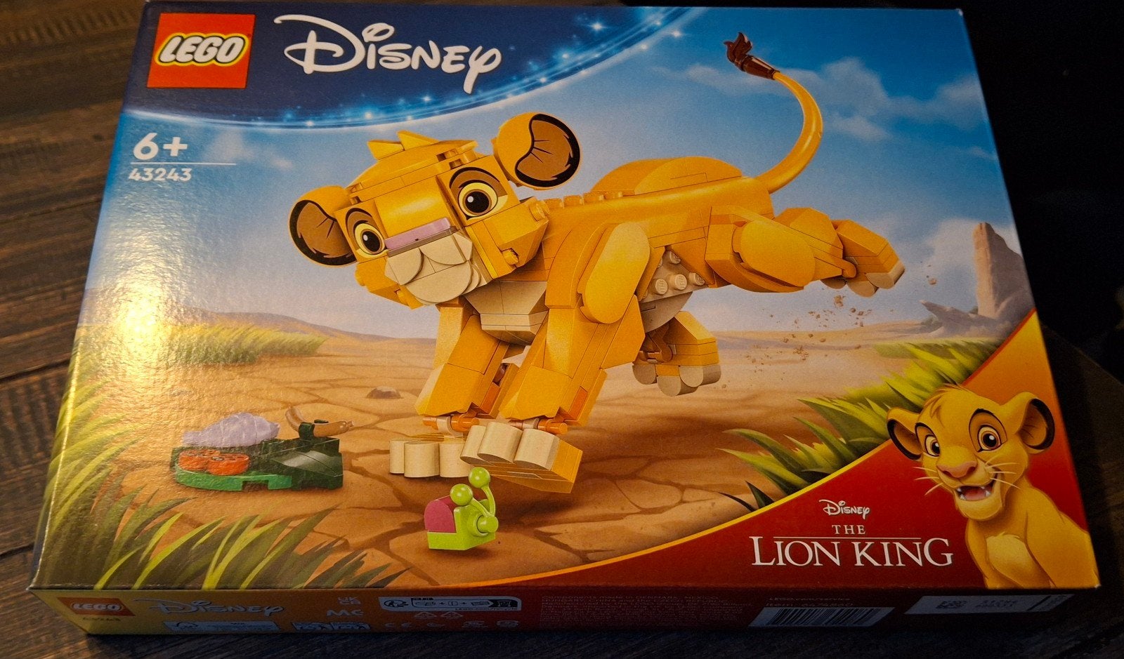 LEGO Disney 43243 Simba, Lego, Nieuw, Ophalen of Verzenden, Disney