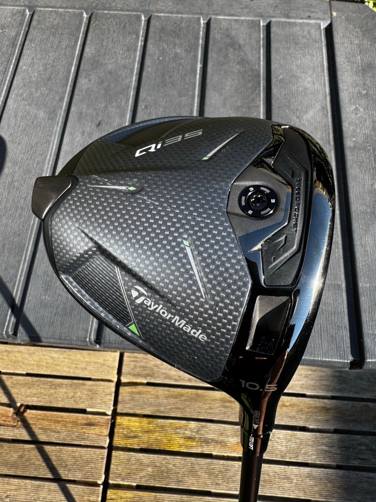 TaylorMade Qi35 Driver 10.5 in nieuwstaat, Ophalen, Zo goed als nieuw, Club, Overige merken