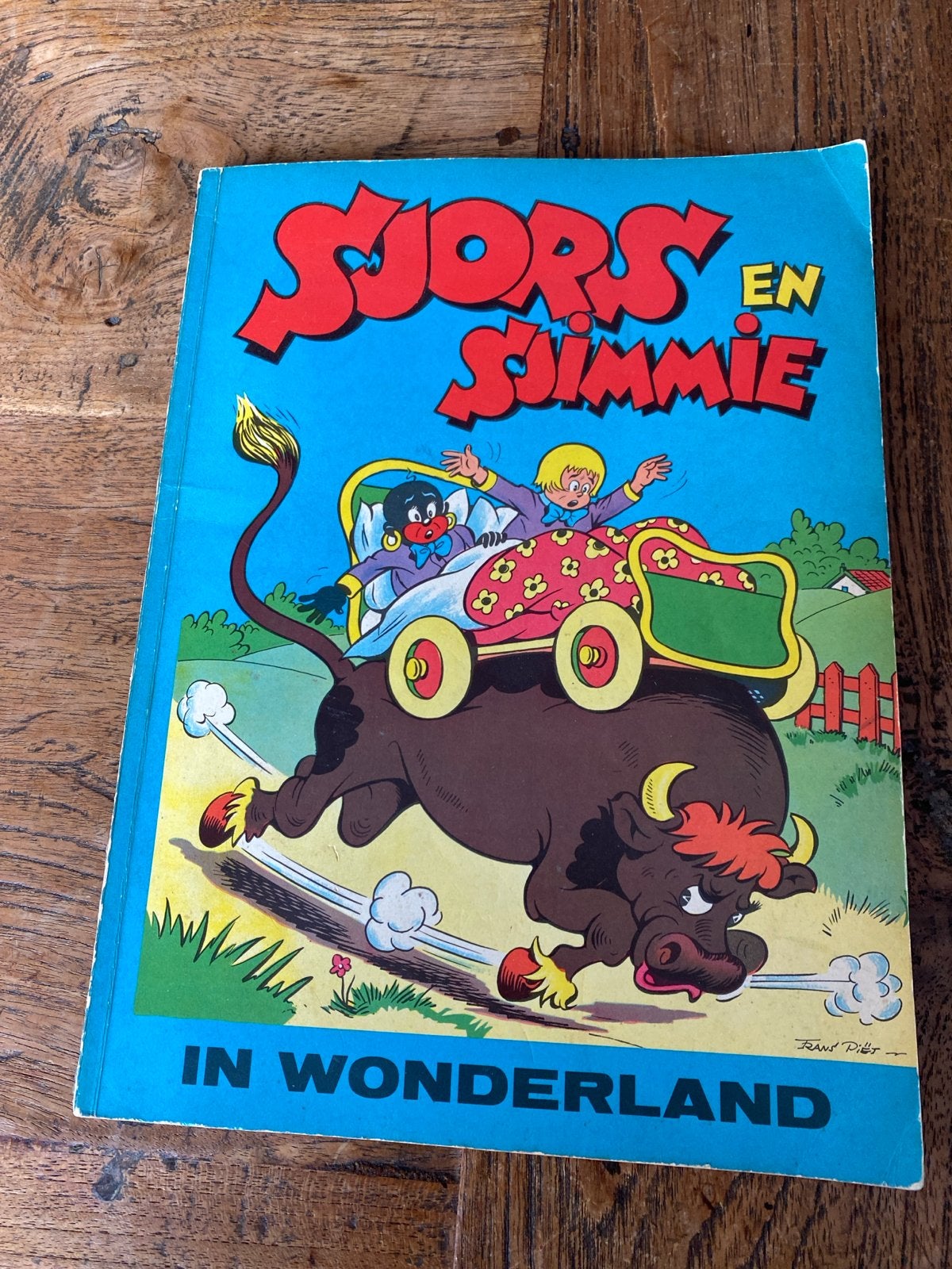 Sjors en Sjimmie in Wonderland - Stripboek, Eén stripboek, Ophalen of Verzenden, Gelezen