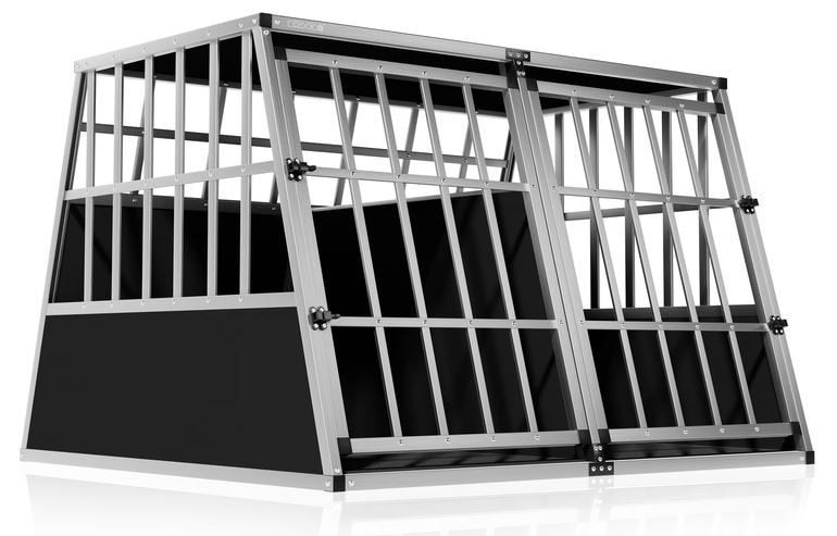 Hondentransportbox bench 97x90x70cm dubbel GRATIS BEZORGD!, Verzenden, Nieuw, Nvt, Nvt