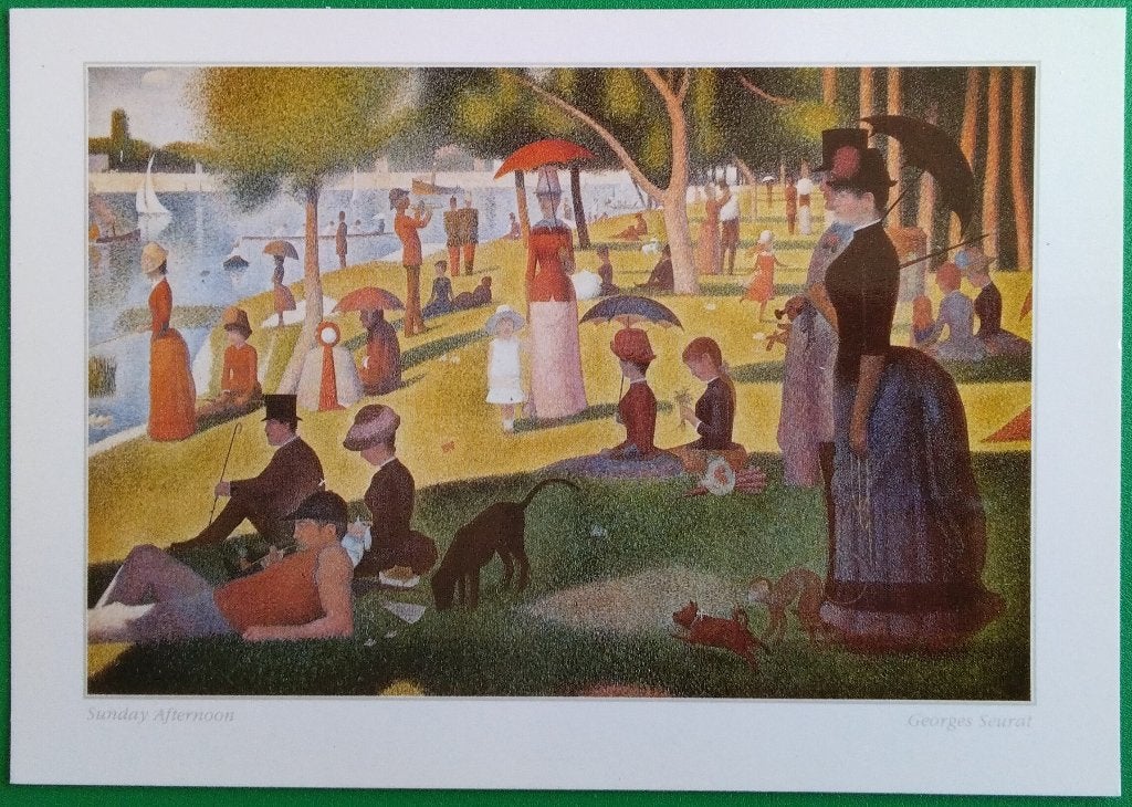 Georges Seurat - Sunday Afternoon, Verzenden, 1980 tot heden, Ongelopen, Overige thema's