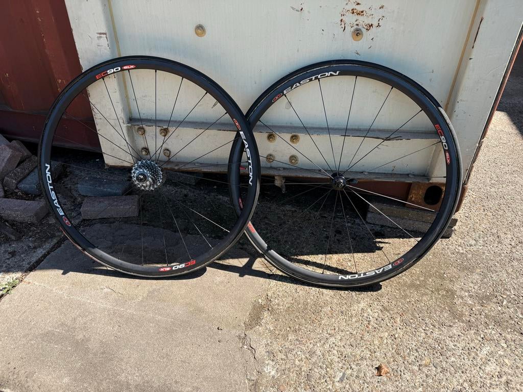 Easton EC90 Velgen met Ultegra Cassette en Tubes, Fietsen en Brommers, Fietsonderdelen, Wiel, Ophalen of Verzenden, Zo goed als nieuw