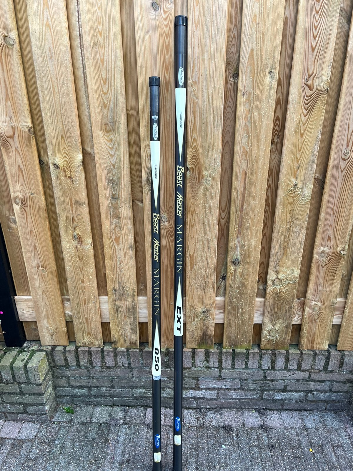 Shimano Beast Master Margin 8.5 M met Extension 10 M, Ophalen, Zo goed als nieuw, Werphengel