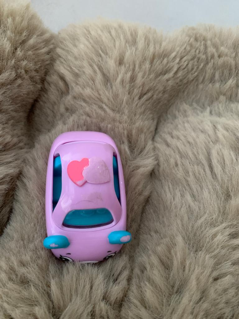 Shopkins Lil' Shoppies auto met figuur, Ophalen of Verzenden, Gebruikt